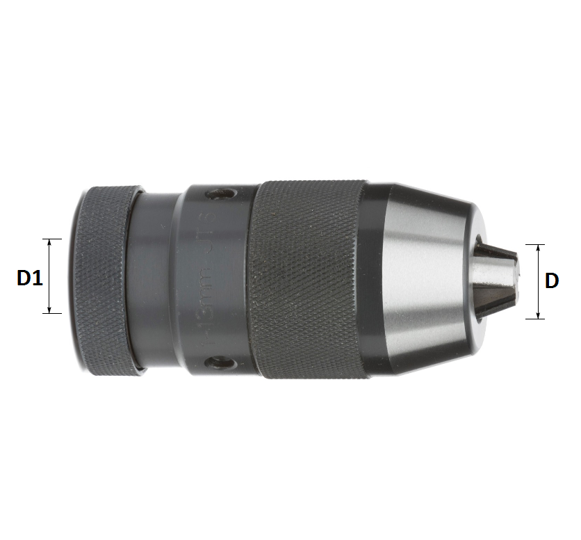 1-13mm J6 Taper Keyless Drill Chuck (0-15 Micron Accuracy)
